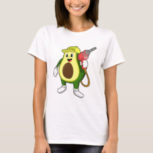 T-shirt Avocado en tant que artisan avec exercices