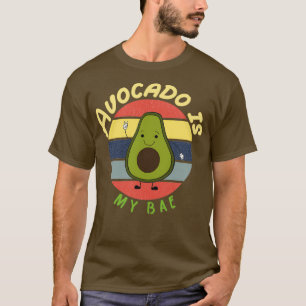 T-shirt Avocado est ma base Avocado Gift Vegetarian Ve