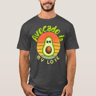 T-shirt Avocado est mon amour Avocado Gift Vegetarian Vege