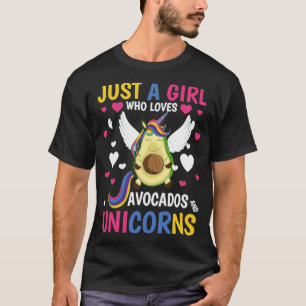 T-shirt Avocado Femmes Imaginaire Filles d'animaux mignone