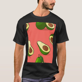 T-shirt Avocado Fruits Abstraits