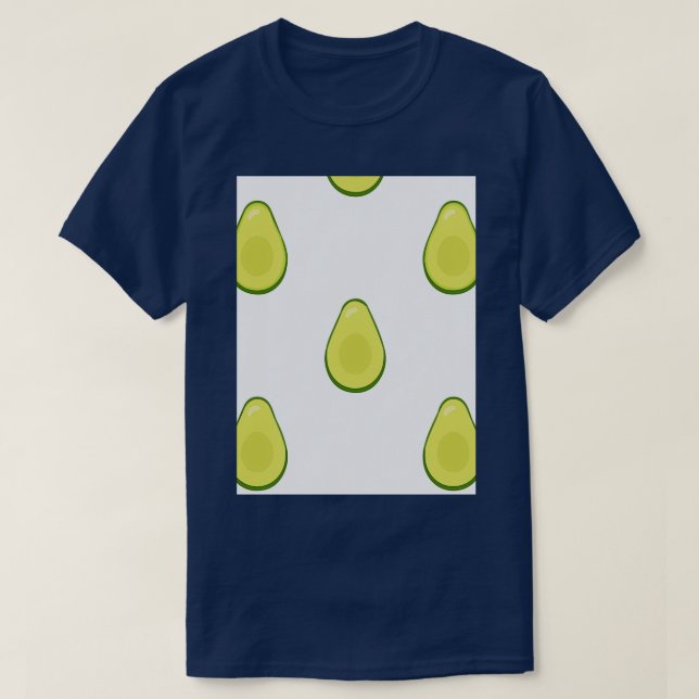 T-shirt Avocado Fruits Mode Culture tropicale (Design devant)
