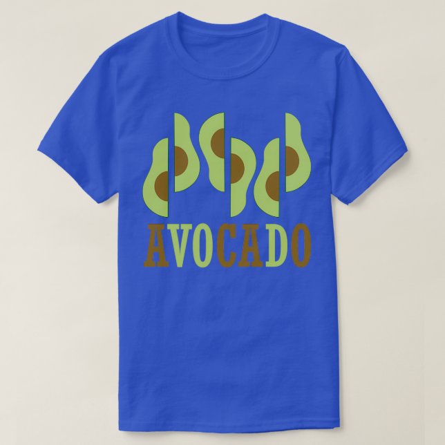 T-shirt Avocado Guacamole 3 (Design devant)