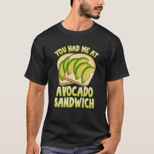 T-shirt Avocado Guacamole Lover Amusant végétal sain et sa