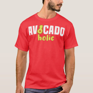 T-shirt Avocado Holic Vegan Food Avocado (1)