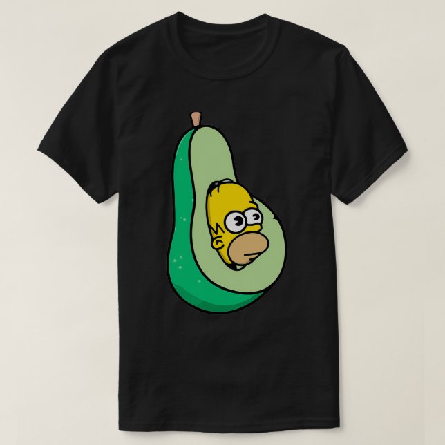 T-shirt Avocado Homer (Design devant)