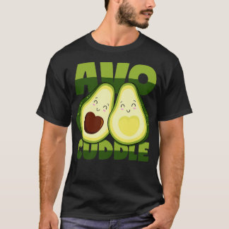 T-shirt Avocado Hug Pun Cudddle
