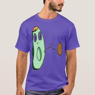 T-shirt avocado jouer au ballon 20