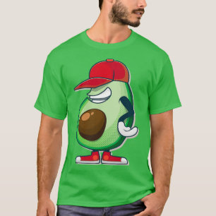 T-SHIRT AVOCADO JOUER BASEBALL