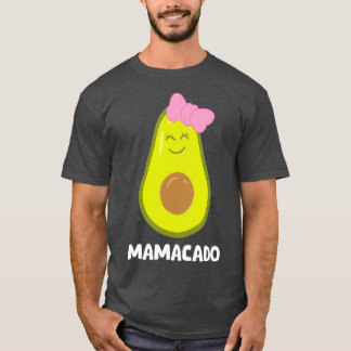 T-shirt Avocado Lover Vegan Guacamole Avocado Mamacado