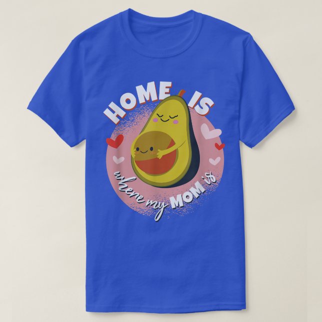 T-shirt Avocado MamaGift Idea for MumBest Mum  (Design devant)