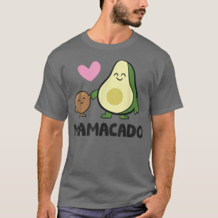 T-shirt Avocado Maman Avocado Mama Cute Avocado Mamacado