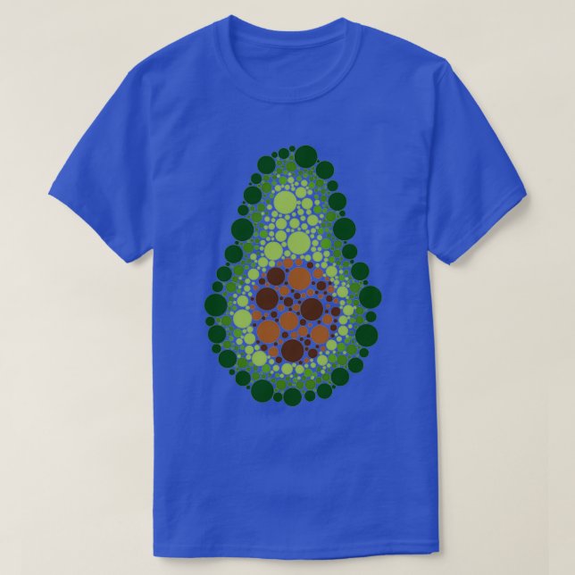 T-shirt Avocado par points (Design devant)