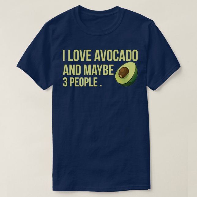 T-shirt Avocado Puns Posters Masques Avocado (Design devant)