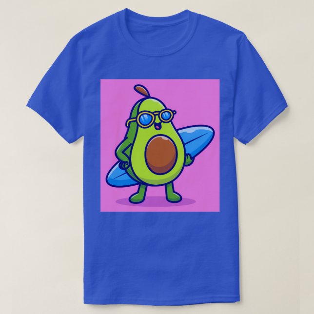 T-shirt Avocado Surf (Design devant)
