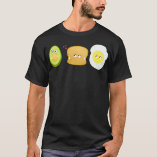 T-shirt Avocado toast drôle brunch Illustration