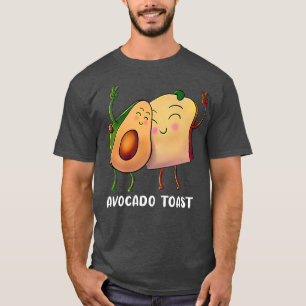 T-shirt Avocado Toast Fruit Alligator Pain Pain Vegan Ve