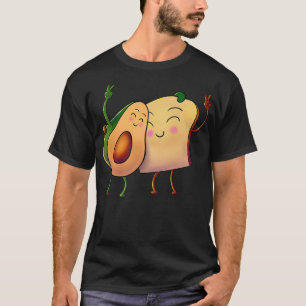 T-shirt Avocado ToastFruit Alligator Pain Pain Vegan Vegan