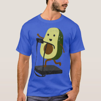 T-shirt Avocado Treadmill Runner Workner Drôle Idée cadeau