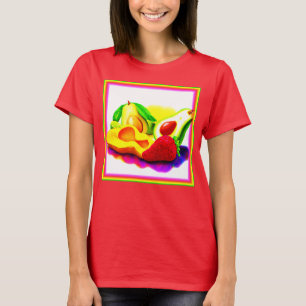 T-shirt Avocado tropical, fraise et mangue. Commandez dès