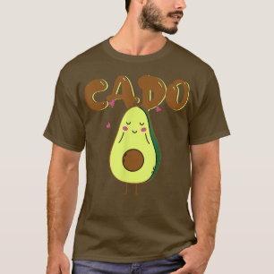T-shirt Avocado Vegan végétarien pour les couples partenai