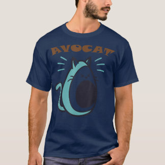 T-shirt AvocadoandCatmerge