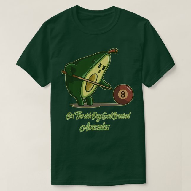 T-shirt Avocados créés par Dieu (Design devant)