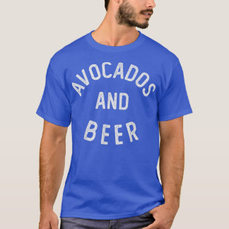 T-shirt Avocados et bière