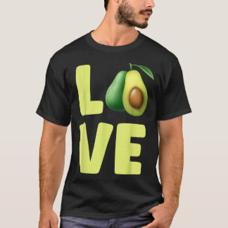 T-shirt Avocados Vegetarian Vegan Food Avocado Love 