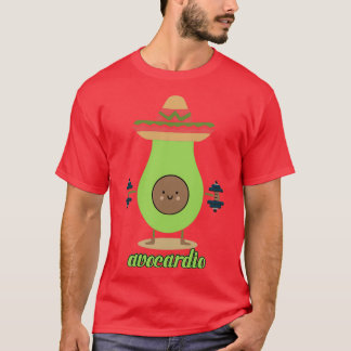 T-shirt Avocardio Avocado Fitness Cardio Training