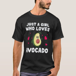 T-shirt Avocat Cool Pour Femmes Filles Guacamole Keto Guac