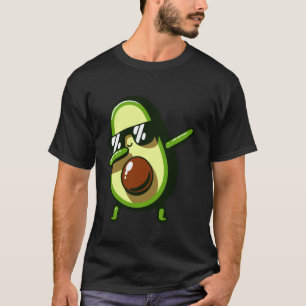 T-shirt Avocat de dabbing cool drôle végane végétarien fru