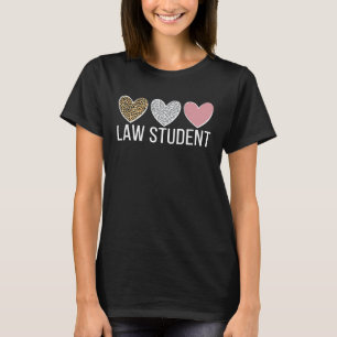 T-shirt Avocat de droit des étudiants en droit à être écol