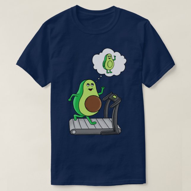 T-shirt Avocat de gym (Design devant)