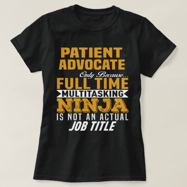 T-shirt Avocat du patient (Design devant)