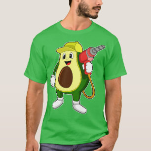 T-shirt Avocat en artisan avec perceuse