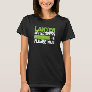 T-shirt Avocat En Cours Drôle Avocat Étudiant En Droit