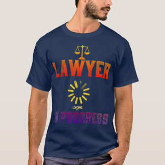 T-shirt Avocat En Cours Étudiant À La Faculté De Droit