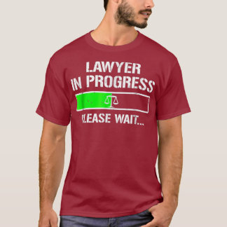 T-shirt Avocat En Cours Funny Law School Tee