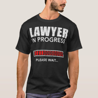 T-shirt Avocat En Cours Veuillez Patienter Procureur Funny