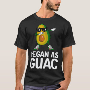 T-shirt Avocat  Fruit Sain Guacamole Végétarien Végétalien
