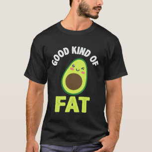 T-shirt Avocat  Fruit Sain Guacamole Végétarien Végétalien