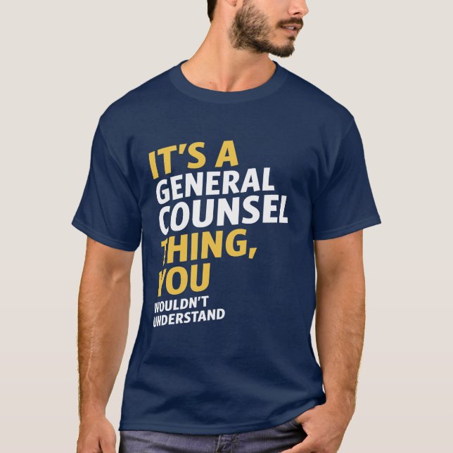 T-shirt Avocat général (Devant)