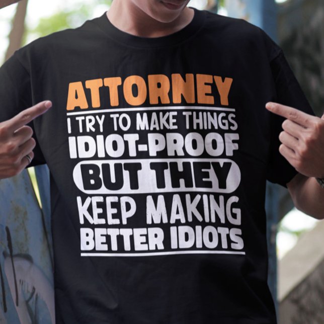 T-shirt Avocat J'Essaie De Rendre Les Choses Drôle (Créateur téléchargé)