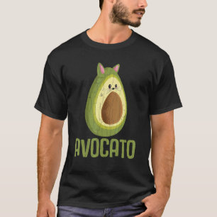 T-shirt Avocat Végétarien Végétalien Légumes Nourriture