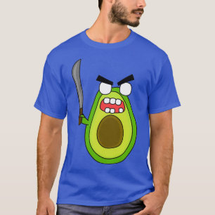 T-shirt avocat zombie en colère