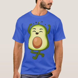 T-shirt avocatier drôle guacamole danse design