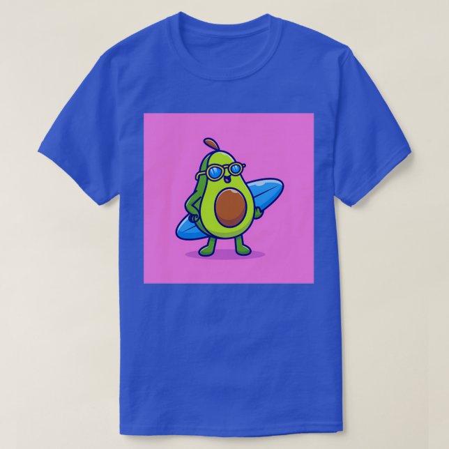 T-shirt avocatier surf 8 1 (Design devant)