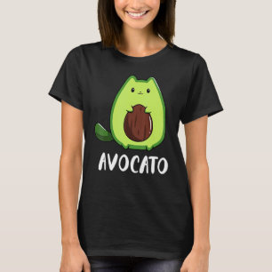 T-shirt Avocato Avocado Cat