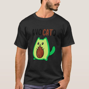 T-shirt Avocato Avocado Cat Vegan